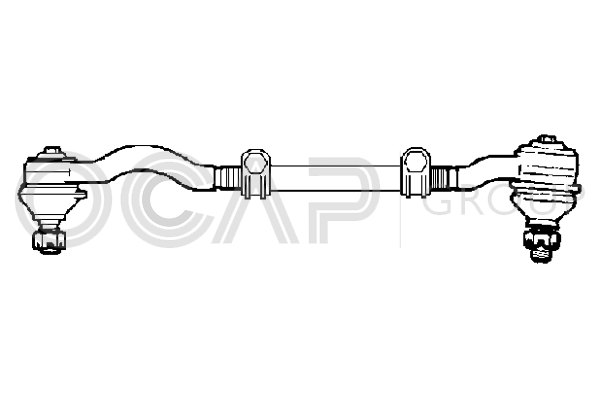 Barra de acoplamiento Mitsubishi SAPPORO I · Mitsubishi SAPPORO II · Mitsubishi GALANT III