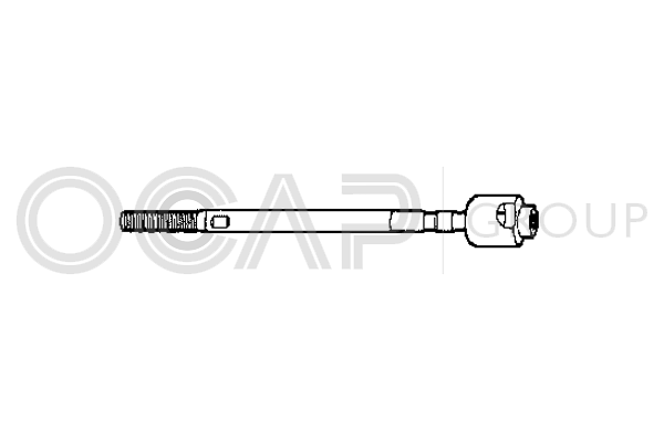Articulación axial, barra de acoplamiento OCAP 0600530