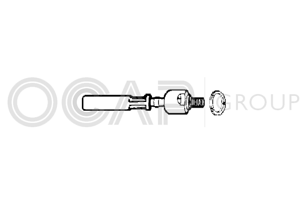 Articulación axial, barra de acoplamiento Renault FUEGO · Renault 18 · Renault 18 Variable