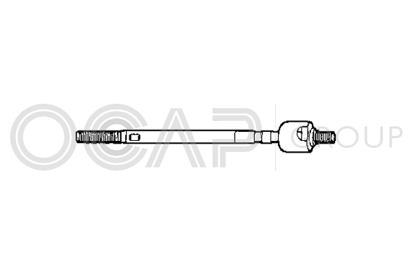 Articulación axial, barra de acoplamiento OCAP 0602509