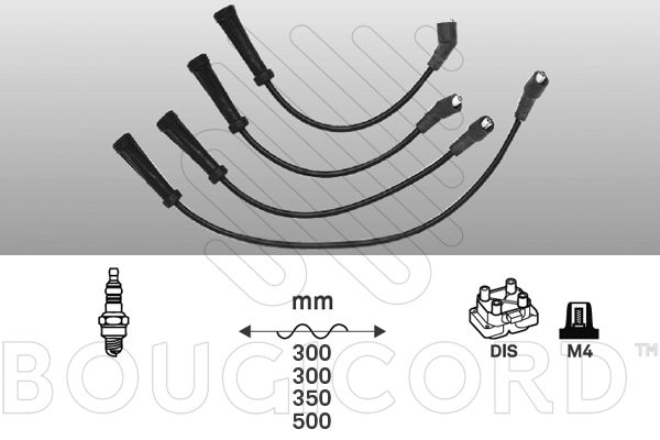 Juego de cables de encendido Renault LAGUNA I · Renault LAGUNA I Grandtour · Renault MEGANE I