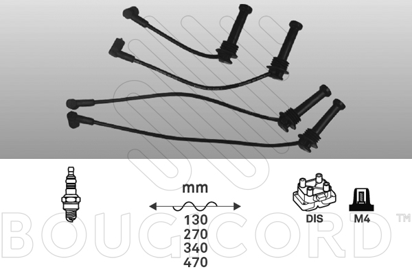 Juego de cables de encendido Ford MONDEO III Saloon · Ford MONDEO III · Ford MONDEO III Turnier