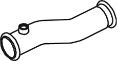 Tubo de escape DINEX 21517