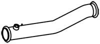 Tubo de escape DINEX 21534