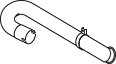 Tubo de escape DINEX 28726