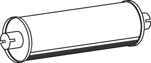 Silenciador central/posterior DINEX 29307