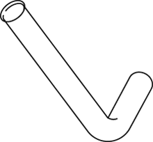Tubo de escape DINEX 47545