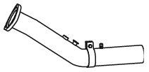 Tubo de escape DINEX 48152