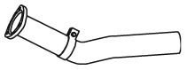 Tubo de escape DINEX 48154