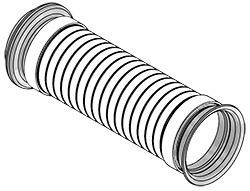 Tubo de escape DINEX 48181