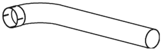 Tubo de escape DINEX 48225