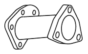 Tubo de escape DINEX 49170