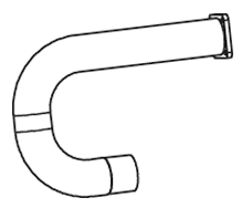 Tubo de escape DINEX 49294