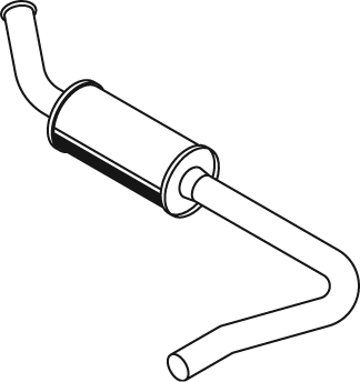 Tubo de escape DINEX 49661