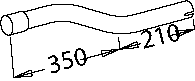 Tubo de escape DINEX 50184