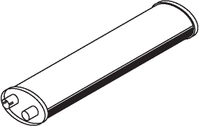 Silenciador central/posterior DINEX 50420