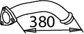 Tubo de escape DINEX 51212