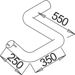 Tubo de escape DINEX 52189