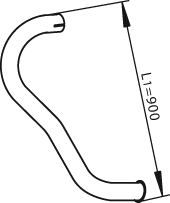 Tubo de escape DINEX 52677