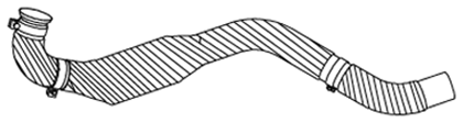 Tubo de escape DINEX 53188