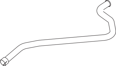 Tubo de escape DINEX 53641