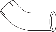 Tubo de escape DINEX 53792