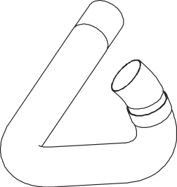 Tubo de escape DINEX 54102