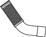 Tubo de escape DINEX 54246