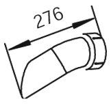 Tubo de escape DINEX 54654