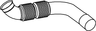 Tubo de escape DINEX 56122