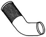Tubo de escape DINEX 56151
