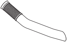 Tubo de escape DINEX 56161