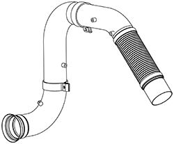 Tubo de escape DINEX 5AA012