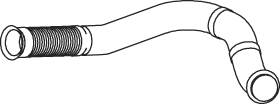 Tubo de escape DINEX 64109