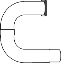 Tubo de escape DINEX 64132