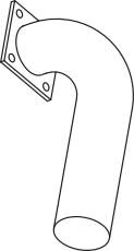 Tubo de escape DINEX 64204