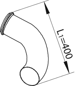 Tubo de escape DINEX 64539