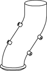 Tubo de escape DINEX 66602