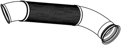 Tubo de escape DINEX 67127