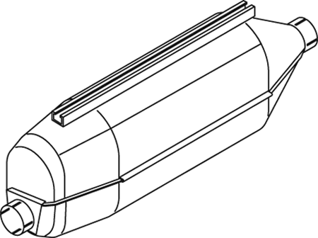 Silenciador central/posterior DINEX 68320