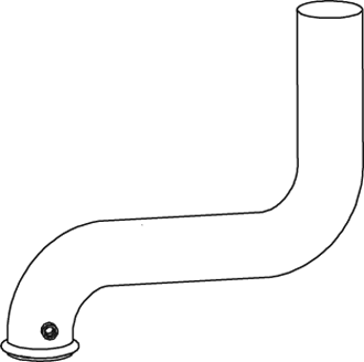 Tubo de escape DINEX 68519