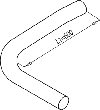 Tubo de escape DINEX 68657