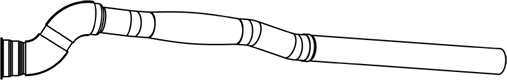 Tubo de escape DINEX 68737