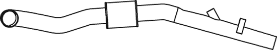 Tubo de escape DINEX 68758