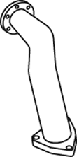 Tubo de escape DINEX 69133