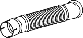 Tubo de escape DINEX 69138