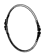Pieza de fijación, sistema de escape DINEX 78805L