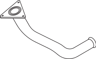 Tubo de escape DINEX 80117