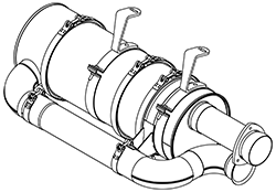 Silenciador posterior DINEX 80431