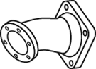 Tubo de escape DINEX 81174